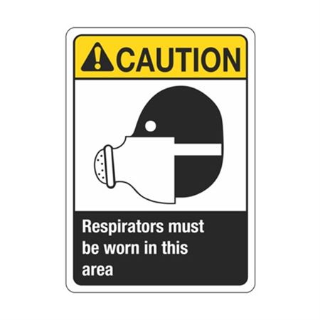 Caution Respirators Must Be Worn In this Area